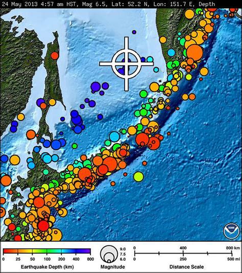 Seismic waves of deep M 8.3 temblor in Okhotsk Sea detected across US - The Watchers