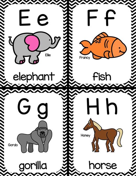 Zoo Phonics Free Printables