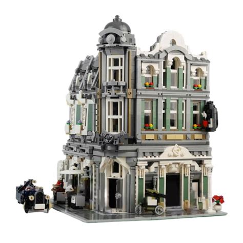 Assembly Square MOC-32576 Modular Building Compatible With LEGO 10255 Designed By InyongBricks ...