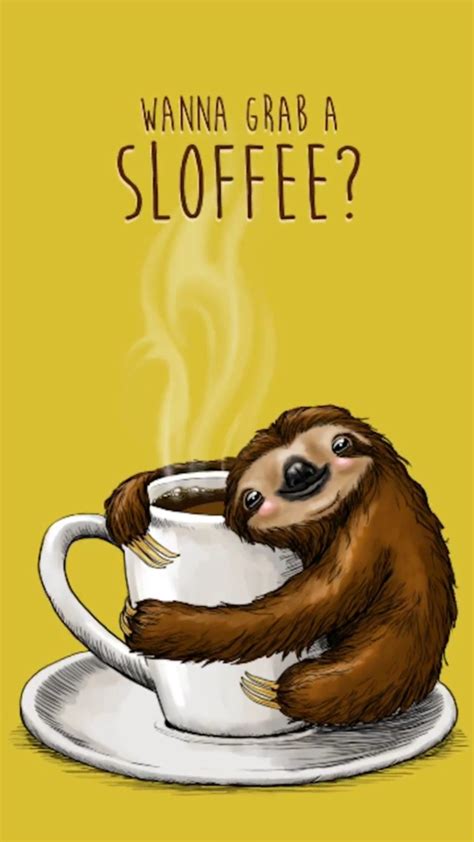 Yum yum Funny Animals, Baby Otters, Sloth Quote, Sloth Art, Cute Sloth Pictures, Animal Pictures ...