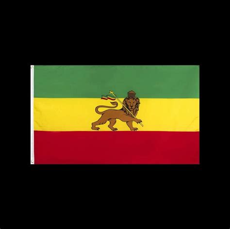 Lion of Judah Flag 3x5 Ft Ethiopian Rasta - Etsy