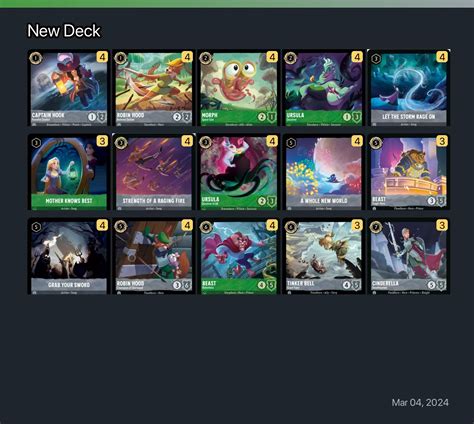 New Deck Lorcana Deck • Lorcana.GG