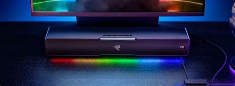 【ブランド】 Razer Leviathan V2: Multi-Driver PC Gaming Soundbar with Subwoofer - THX Spatial Audio ...