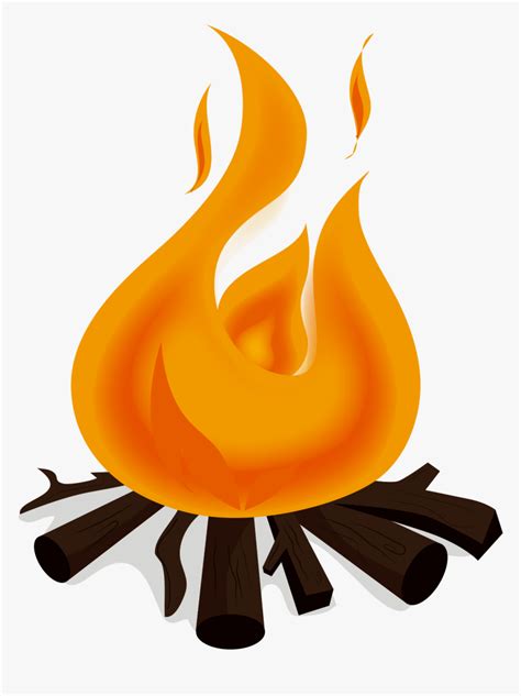 Campfire Png Vector , Png Download - Camp Fire Vector Png, Transparent ...