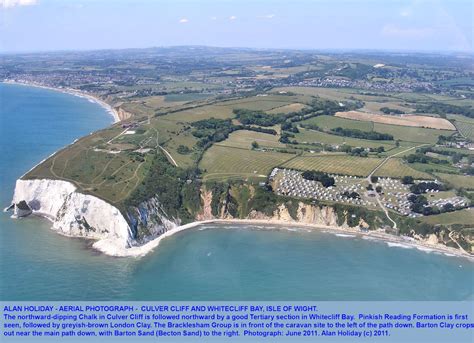 Geology of Whitecliff Bay - by Ian West | Sandown isle of wight, Isle of wight, Ile de wight