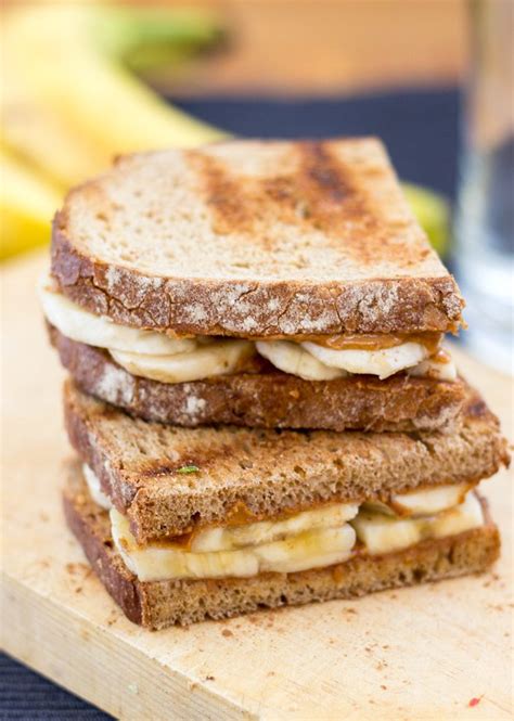 High Protein & Anti Hangover Peanut Butter and Banana Sandwich | Hurry ...