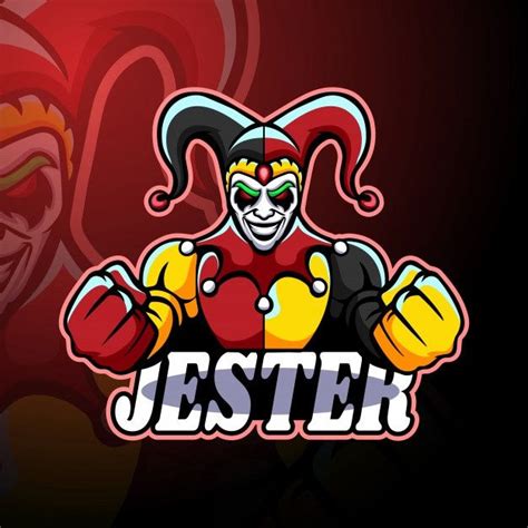 Jester Esport Logo Mascot Design | Mascot design, Clown illustration ...