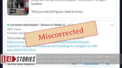 Fact Check: Twitter Community Note Falsely Claims Video In Benny ...