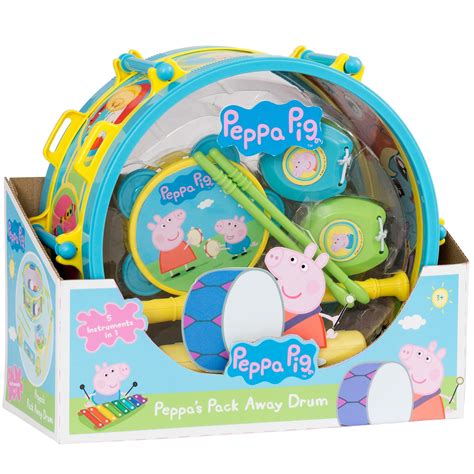 Peppa pig toy drum set – Artofit