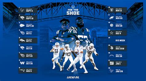 Indianapolis Colts Schedule 2022 - Athlon Sports