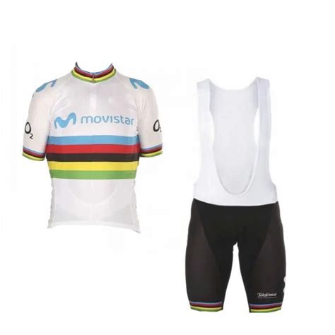 2018 new world champion Alejandro Valverde cycling jersey kits ...