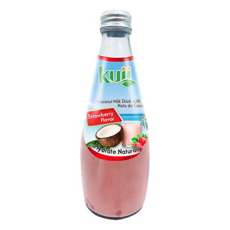 Coconut Milk Drink with Nata de Coco Strawberry Flavor – RP Foods