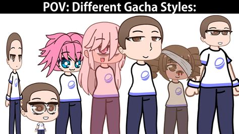 POV: Different Gachatubers Making OC in their Own "Unique" Styles 😰 - YouTube