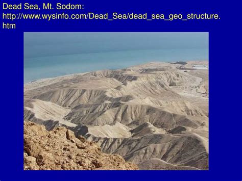 PPT - Dead Sea, satellite view: en.wikipedia/wiki/File:Dead_Sea_Galilee.jpg PowerPoint ...