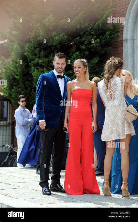 Rescaldina, Marriage of Matteo Darmian and Francesca Cormanni Morgan Schneiderlin, a French ...