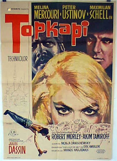 "TOPKAPI" MOVIE POSTER - "TOPKAPI" MOVIE POSTER