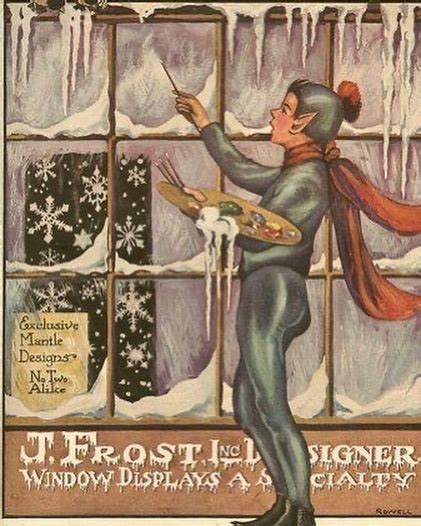 Jack Frost in 2020 | Jack frost, Winter illustration, Vintage winter