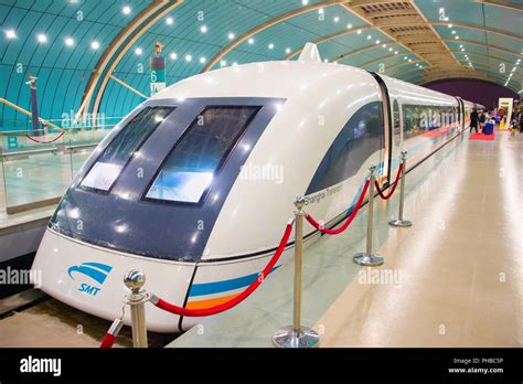 Shanghai Maglev train, China Stock Photo - Alamy