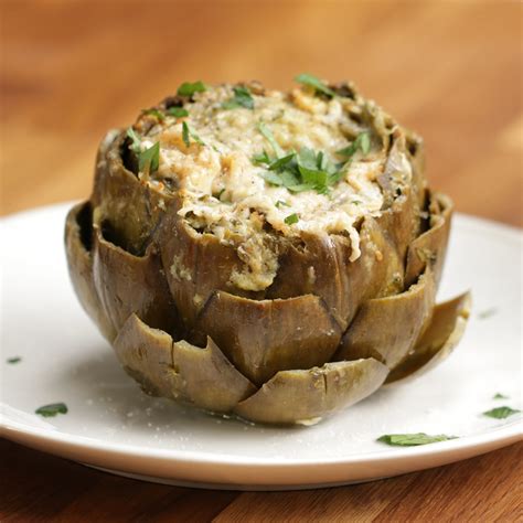 Easy Baked Artichoke Recipe by Tasty | Recipe | Artichoke recipes, Recipes, Cooking recipes