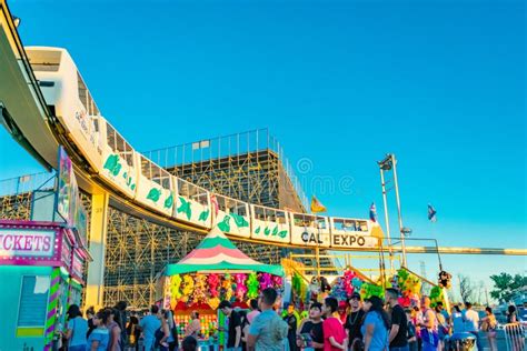 Cal Expo Fair 2018 Train editorial image. Image of sacramento - 145323740