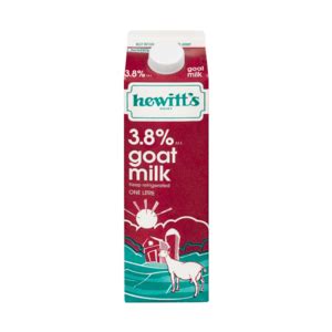 Hewitt's Goat Milk Organic 3.8% - Blue Cow Delivery