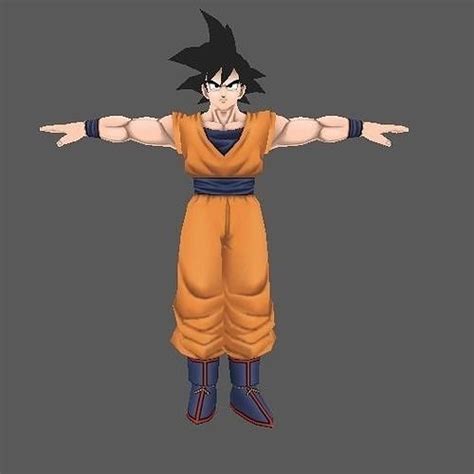 3D model goku 3d model dragon ball character VR / AR / low-poly | CGTrader