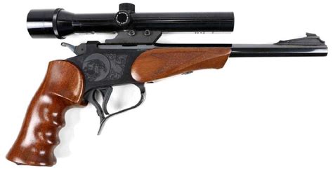 THOMPSON CONTENDER PISTOL 222 REM CAL WITH SCOPE