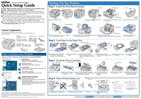 Brother Printer See Troubleshooting User Guide