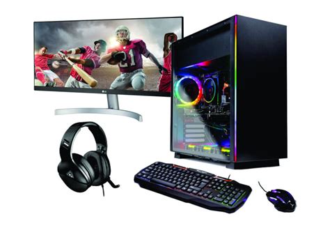 SKYTECH GAMING Skytech Gaming Tower, LG 29" Monitor and Turtle Beach ...