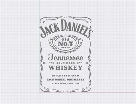 Jack Daniels Logo Black