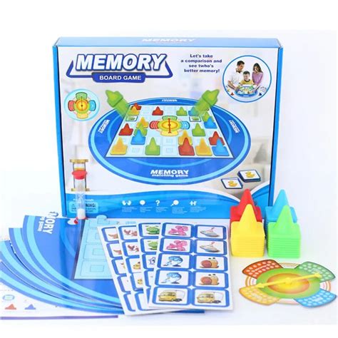 Memory Board Game Memory Matching Game for Kids English Verison Family Puzzle Game-in Board ...