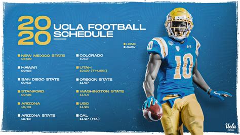 2021 Ucla Football Schedule Bruins Will Play Seven Home Games | Images ...