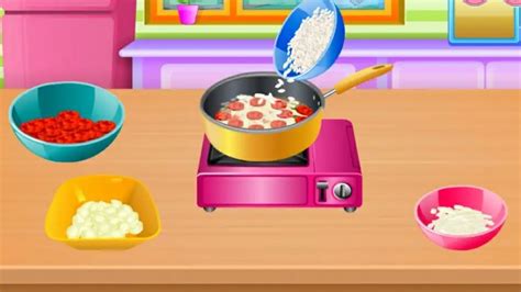 PERMAINAN GAME ANAK PEREMPUAN MEMASAK DI DAPUR - KIDS COOKING - YouTube