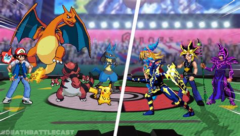 Ash Ketchum vs Yugi Muto (Pokemon vs Yugi-Oh) Sprite Art!! : r/DeathBattleMatchups