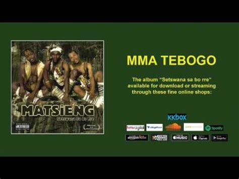 MATSIENG - MMATEBOGO (Official Audio) - YouTube