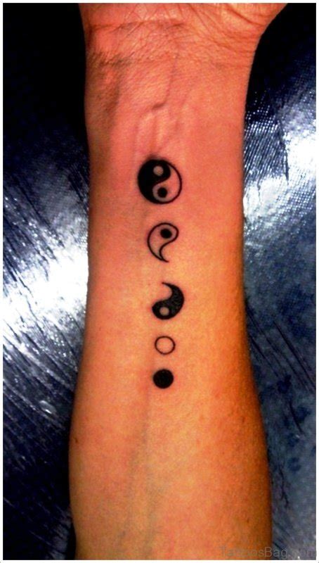 39 Perfect Yin Yang Tattoos On Wrist - Tattoo Designs – TattoosBag.com