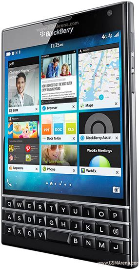 BlackBerry Passport pictures, official photos