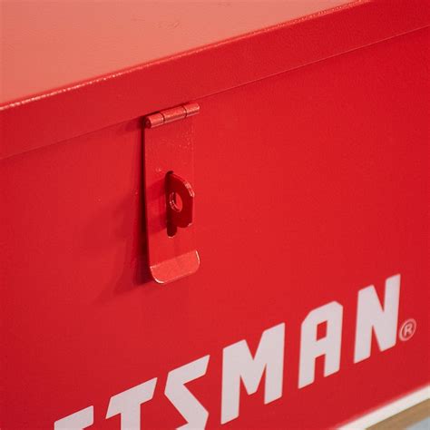 CRAFTSMAN Portable Tool Box 30.12-in W x 12.2-in H x 10.24-in D Red Steel Tool Box CMXQCHS30UBR ...