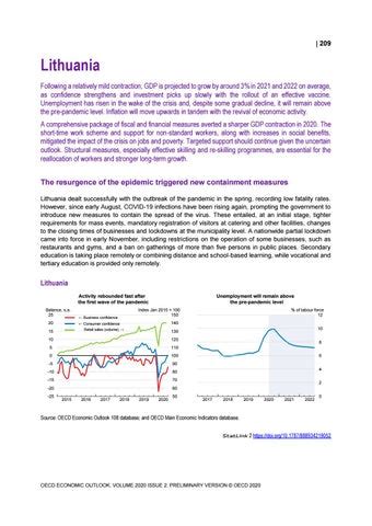 Lithuania, OECD Economic Outlook, December 2020 by OECD - Issuu