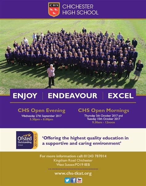 Chichester High School Open Mornings and Evenings - The Village Magazine