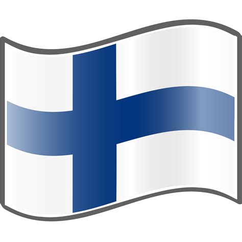 Round icon. Illustration of flag of Finland Transparent Image Png