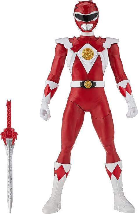 Power Rangers Mighty Morphin Red Ranger Morphin Hero 30-cm Action ...