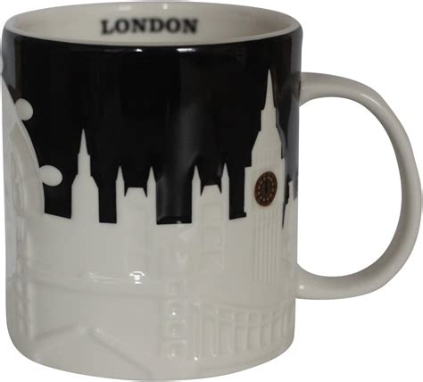 Starbucks City Mug, London Mug Collector Series, BLACK: Amazon.co.uk ...