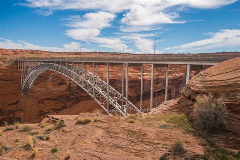 Glen Canyon Dam Bridge | Stock image | Colourbox