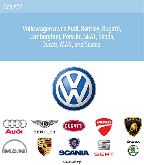 Who Does Volkswagen Own? - Shenhuifu