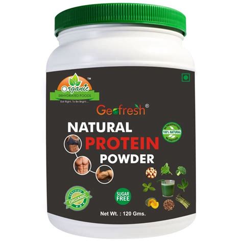 Natural Protein Powder - Geofresh Products Online at Ayurvedmart