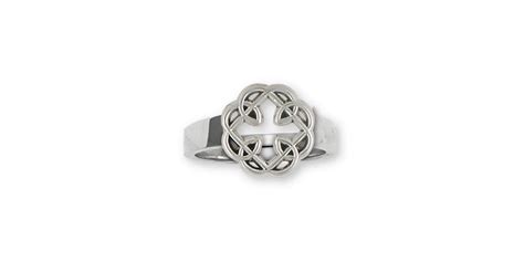 Father And Daughter Celtic Knot Ring Sterling Silver | Esquivel and ...