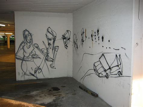 David Choe Art in LACMA Parking Garage — David Choe