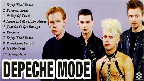 Depeche Mode Greatest Hits - Full Album 2022 - Best Songs Of Depeche ...