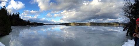 Shelburne Pond, Vermont Vermont, Pond, Mountains, Natural Landmarks, Winter, Nature, Travel ...